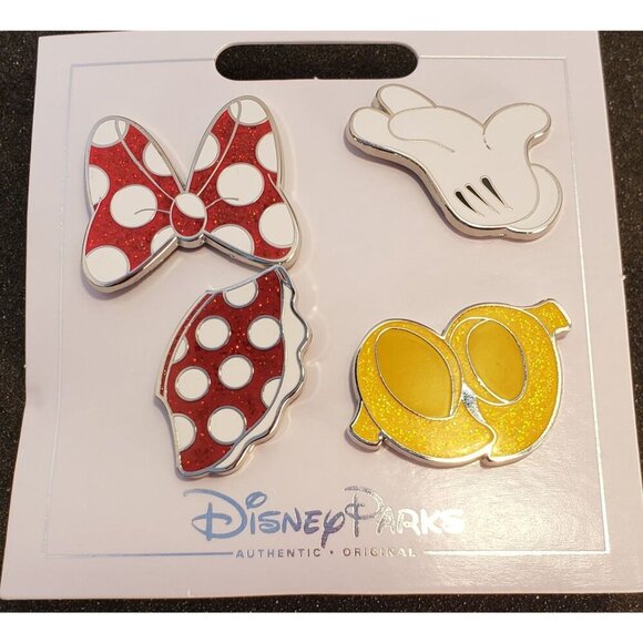 Disney Minnie Mouse Trading Pin Skirt Polka Dot Lapel Pin Brooch Jewelry Badge - Picture 4 of 5